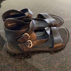 Born leather sandals